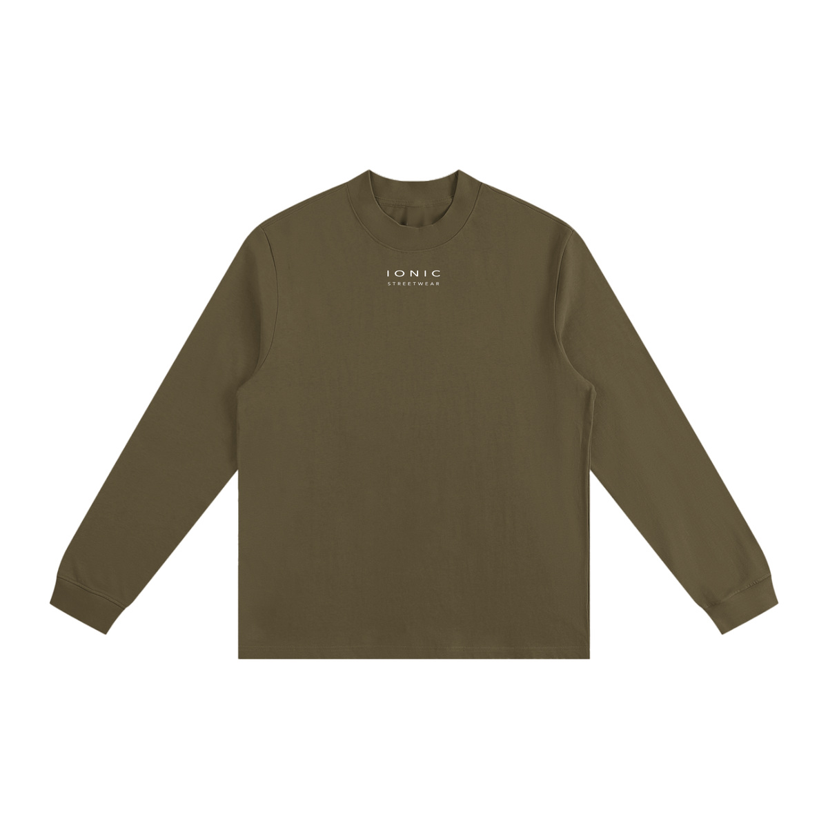 IONIC Mock Neck 330 · Gray Green · 6