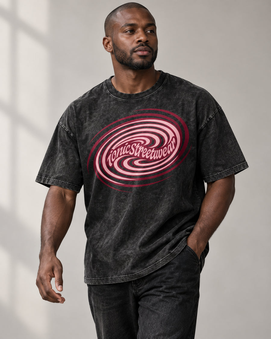IONIC Oxblood Orbit Tee
