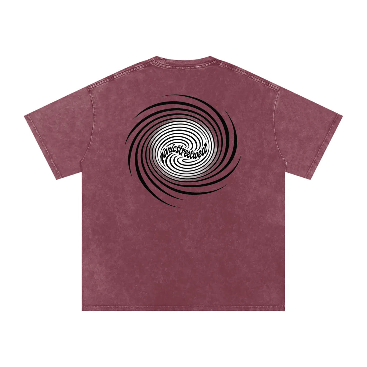 IONIC Spiral Wash Tee · Red · 7
