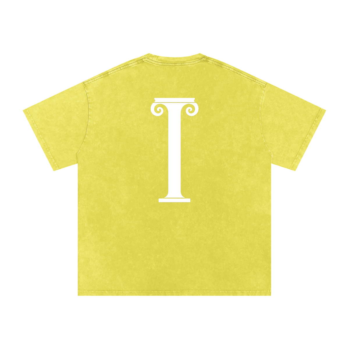 IONIC Column Wash Tee · Olive Yellow · 7