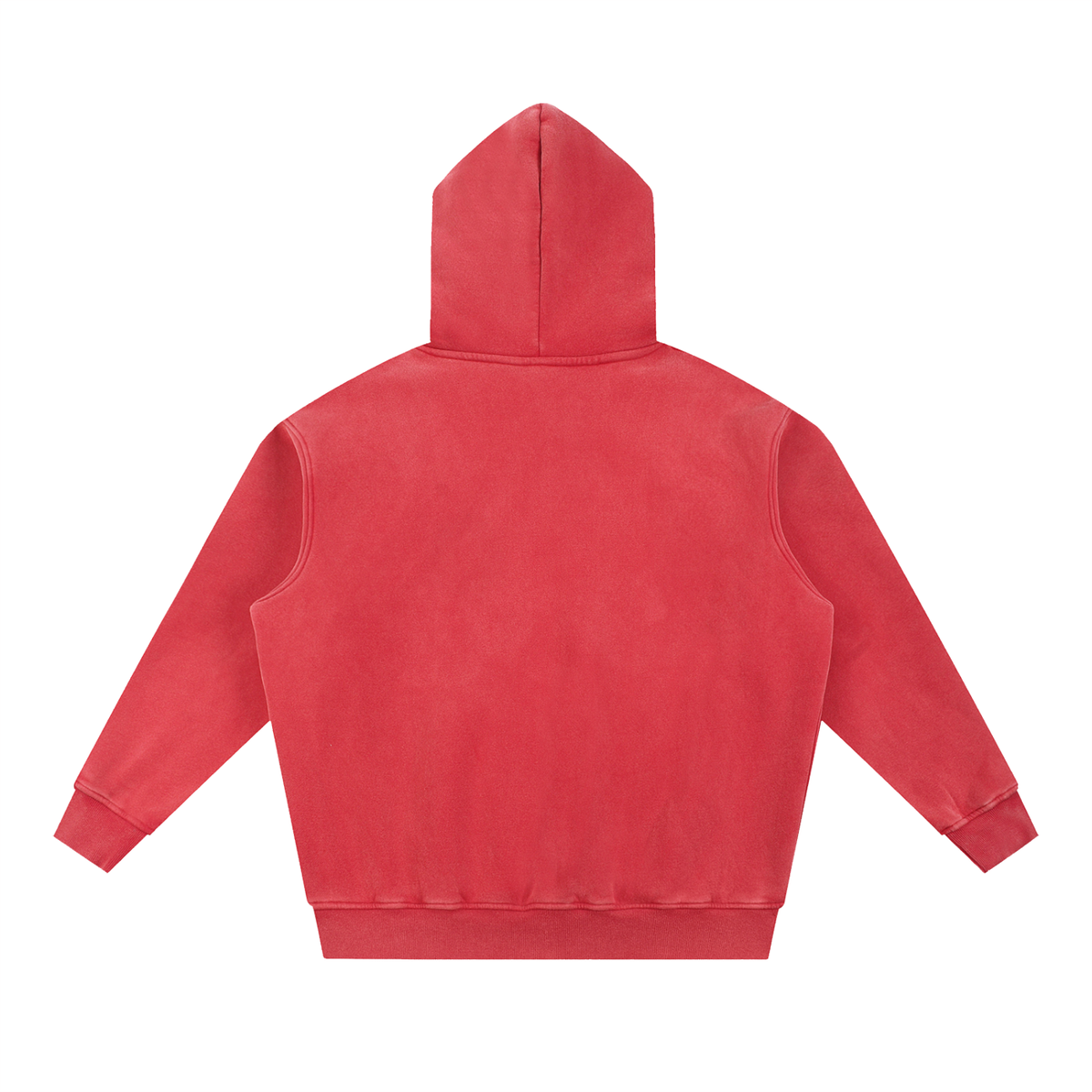 IONIC Oxblood Script Hoodie · Red · 7