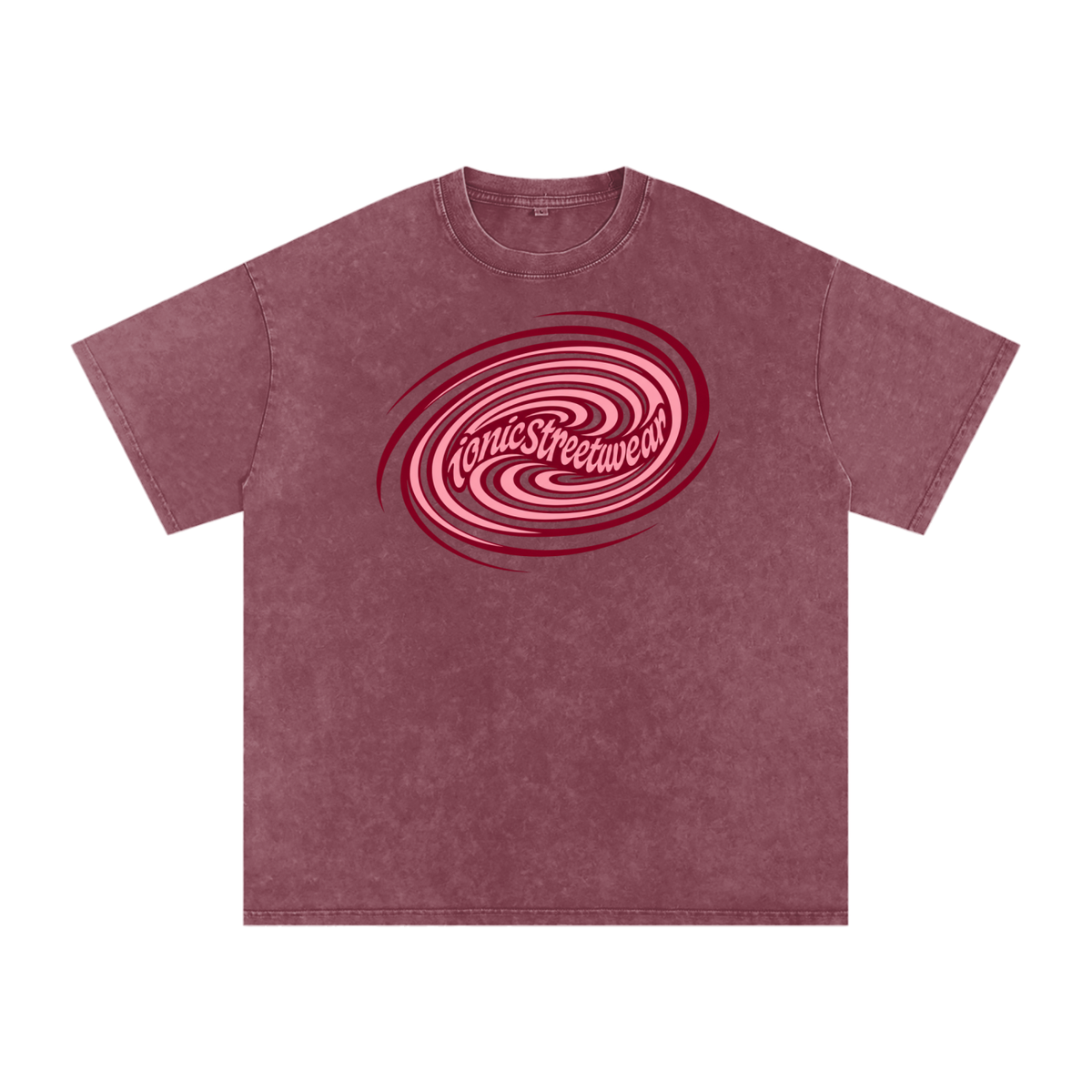 IONIC Oxblood Orbit Tee · Red · 6