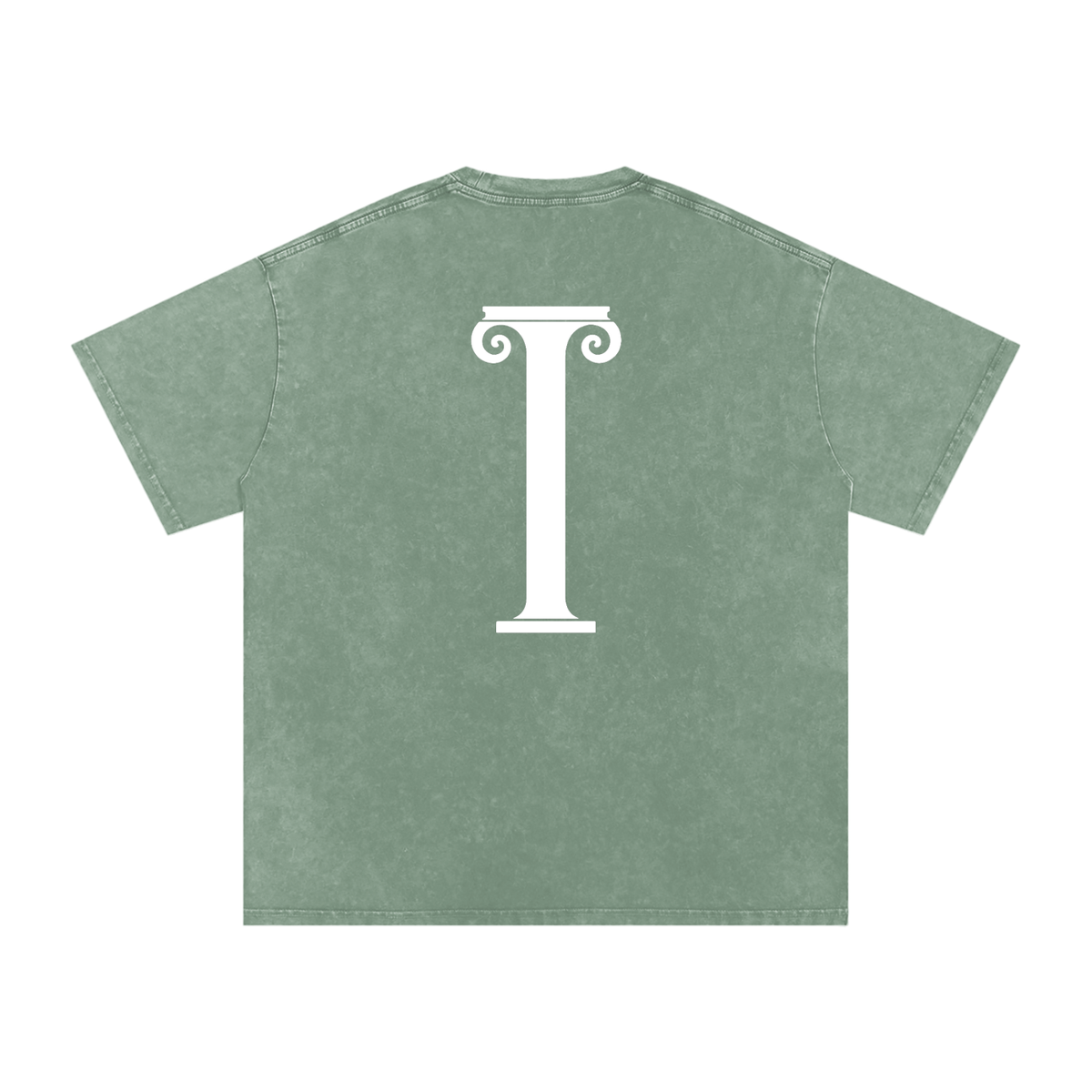 IONIC Column Wash Tee · Bohnengrün · 7