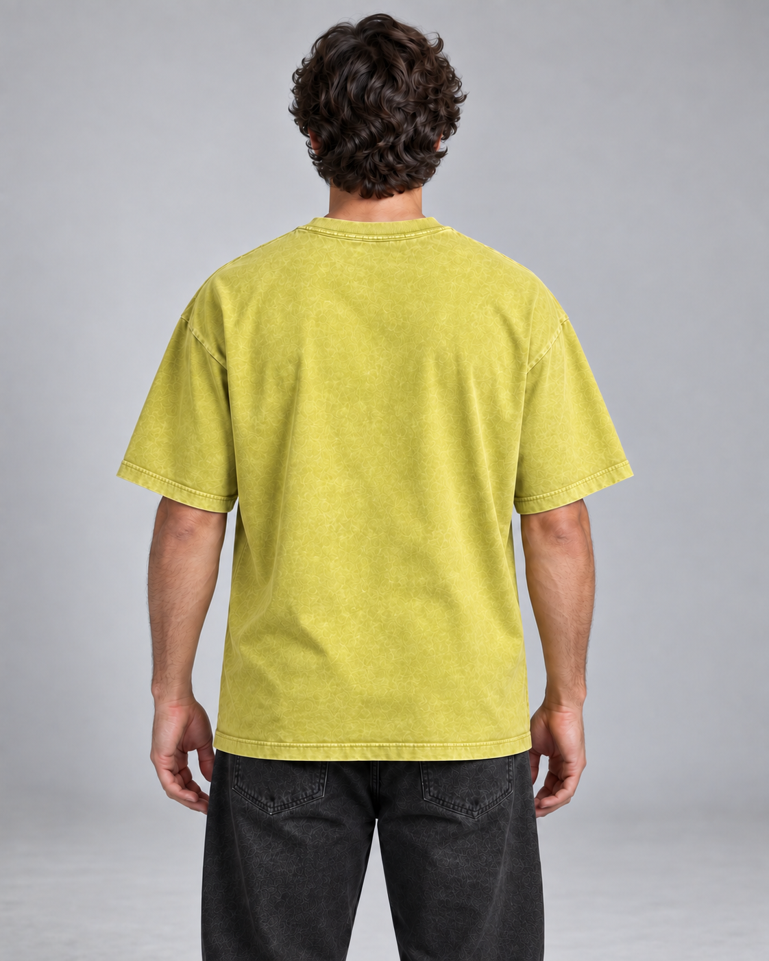 IONIC Alley Cat Tee · Olive Yellow · 3
