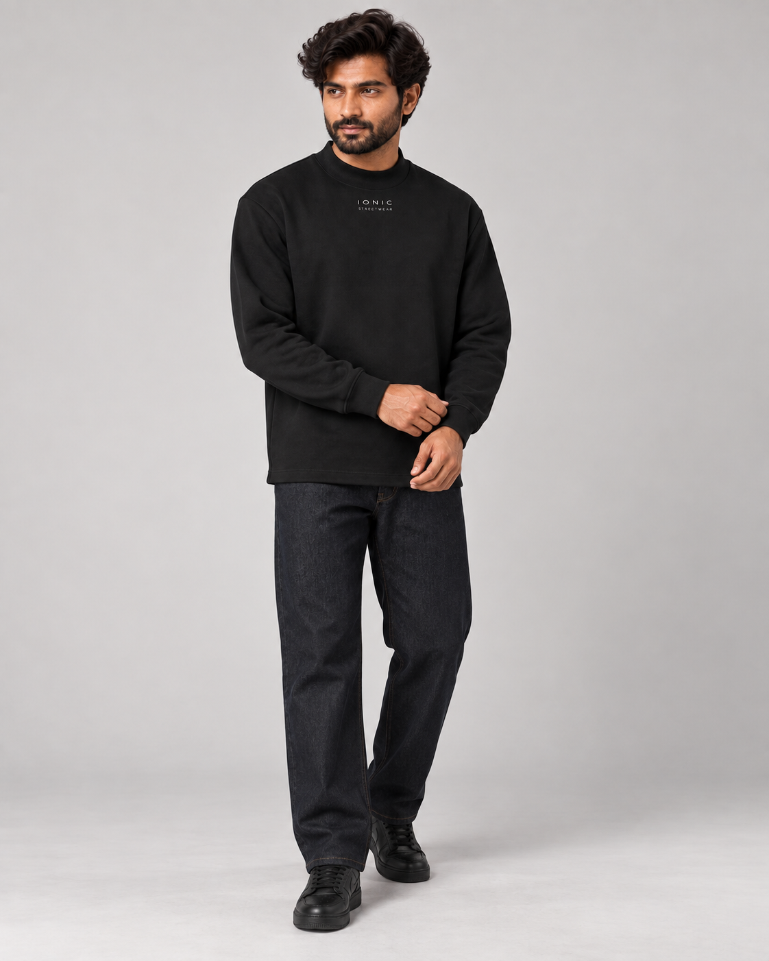 IONIC Mock Neck 330 · Black · 5