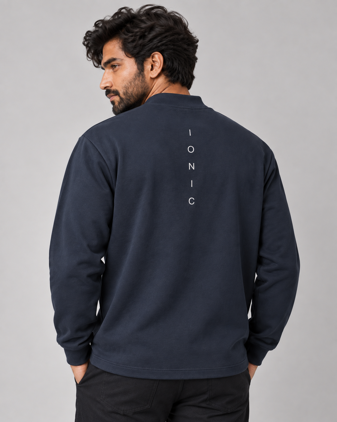 IONIC Mock Neck 330 · Royal Blue · 4