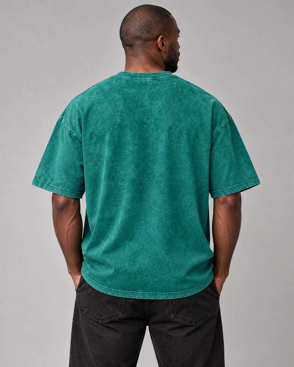 IONIC Oxblood Orbit Tee · Dark Green · 3
