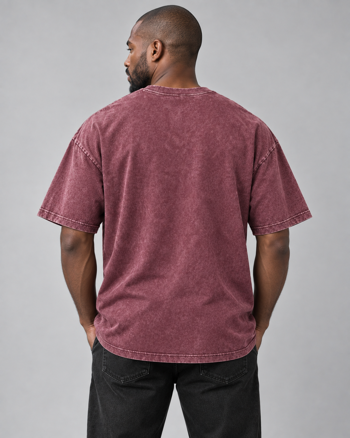 IONIC Oxblood Orbit Tee · Red · 3